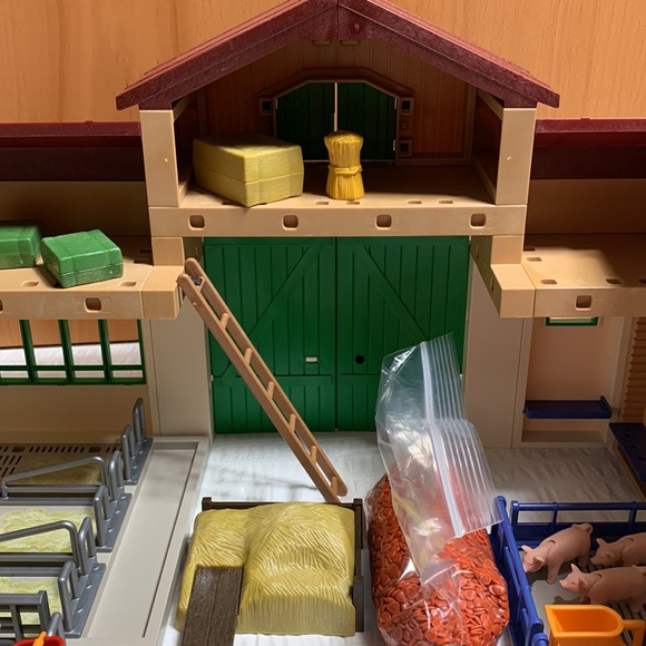 Large Country Barn w/Silo 5119 by Playmobil - Complete - Family Farm - Picture 6 of 17